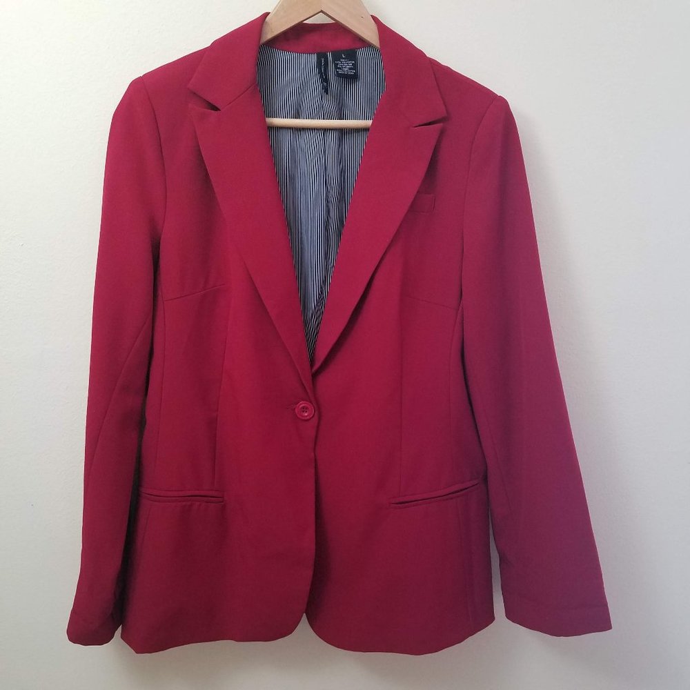 New Directions Red Blazer